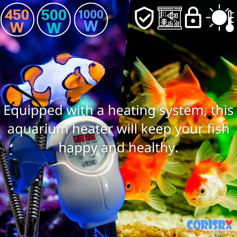 CORISRX BEST OF YOUR LIFESTYLE ISTA Micro Temperature Controller Thermostat 1000W Heater Aquarium Tank Globally - Image 3